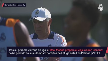 El Real Madrid se prepara para viajar a Gran Canaria