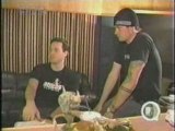 Blink 182 - fan visits blink in studio