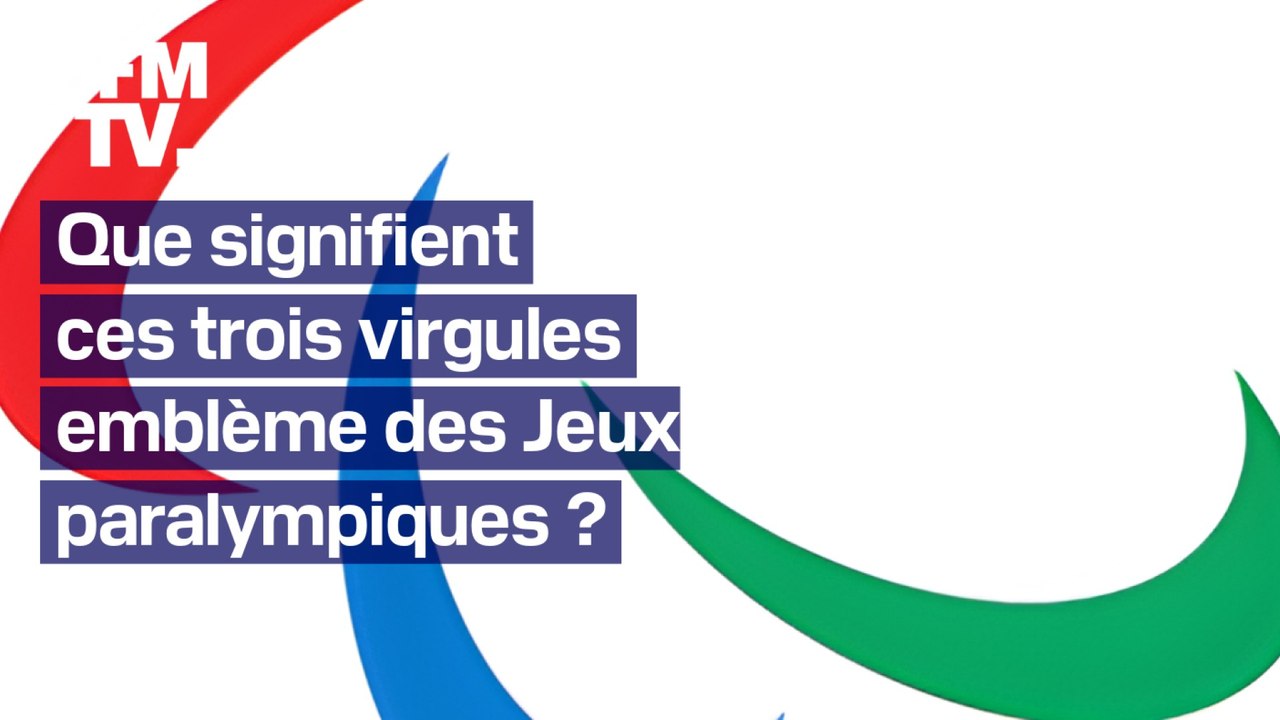 Que signifient les "agitos", ces trois virgules, emblème des Jeux paralympiques?