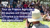 Tour de France Agricole : 80 jeunes ont traversé la France à la rencontre des agriculteurs