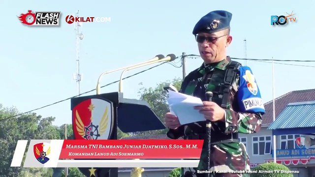 Danlanud Adi Soemarmo Buka Latganda Prajurit Siswa Semaba PK TNI Angkatan Ke-53