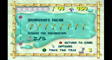 BFBB. Patrick Dream beta mod with warp to Patrick's mind area p1