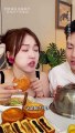 Amazing husband and wife while eating makes fun for 2024 