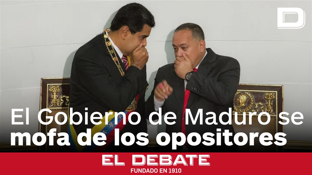 El chavismo insiste en la victoria de Maduro y se mofa de la detención de opositores al régimen