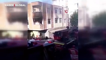 Klima ünitesi patlayan daire kullanılamaz hale geldi