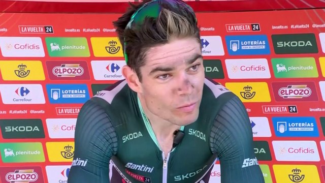 Cycling - La Vuelta 2024 - Wout van Aert : With my two boys on the podium... I will remember it for a long time