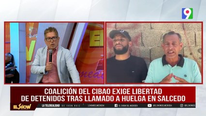 Comunitarios de Salcedo hacen llamado a huelga | El Show del Mediodía