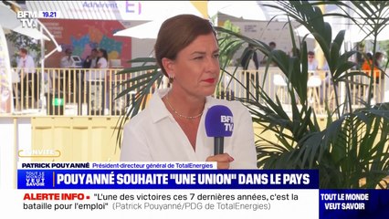 Patrick Pouyanné: "On ne peut pas simplement dire: 'je vais augmenter le Smic et les patrons vont payer'"