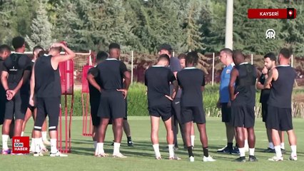 Kayserispor, Konyaspor maçının hazırlıklarını sürdürdü