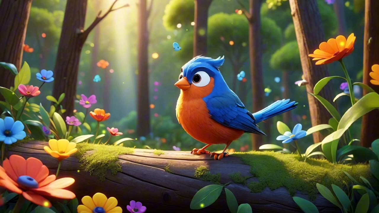Chirpy's Clever Adventure | the clever bird story