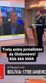 Jornalistas da Globonews se desentendem durante programa ao vivo