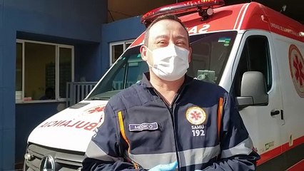 Médico do Samu dá detalhes sobre projétil de arma de fogo que transpassou cabeça de homem