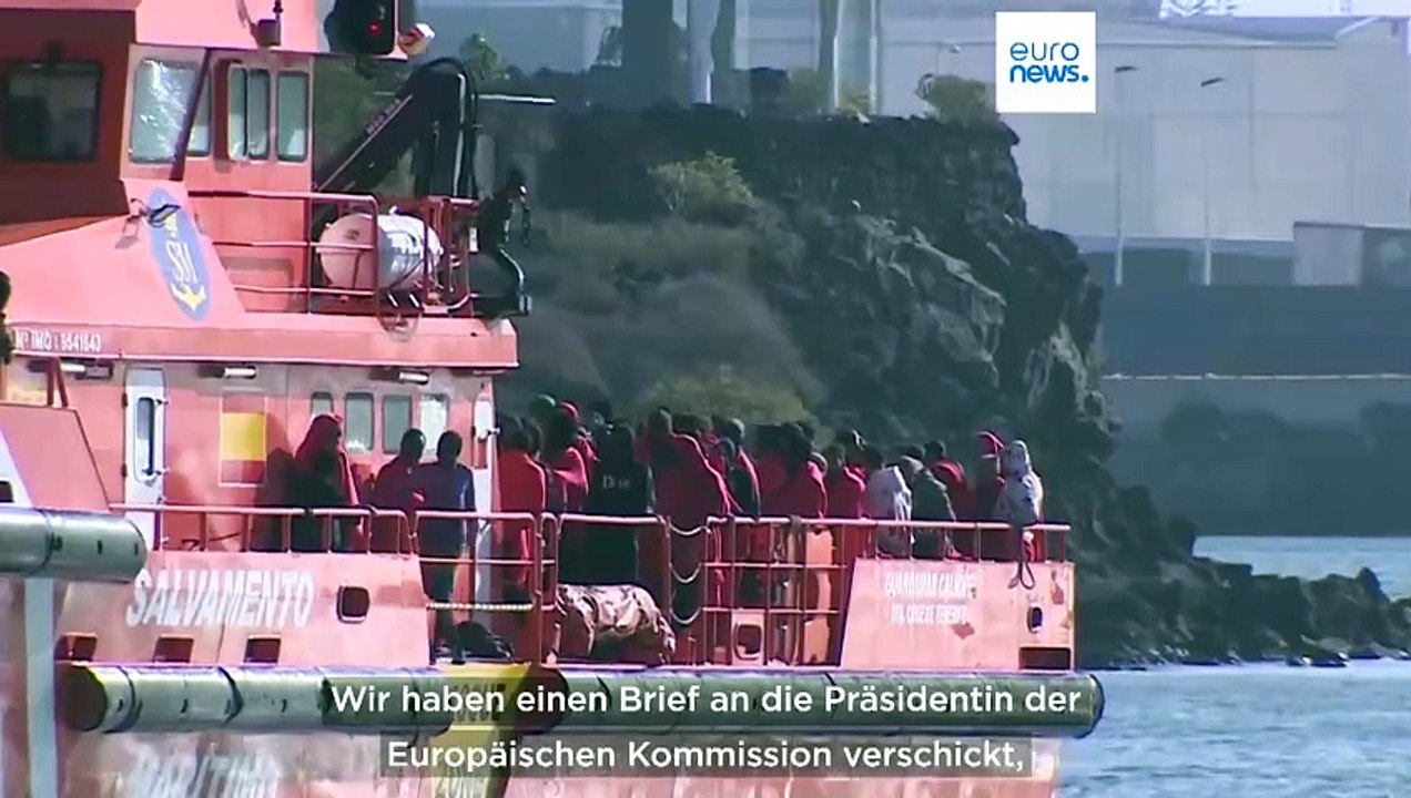 Migrationskrise: Die Kanaren laden Ursula von der Leyen ein, sich selbst ein Bild zu machen