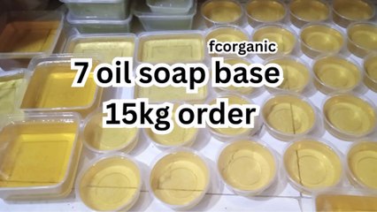 A Day in the Life of how do i make my 15kg order 7 oil soap base 15kg order