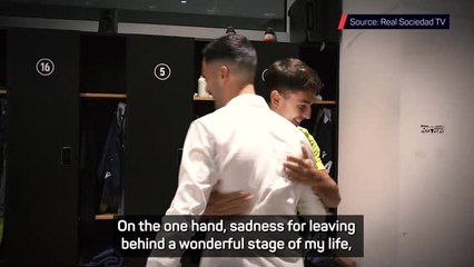 Merino bids Real Sociedad farewell after securing Arsenal move
