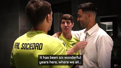 Merino bids Real Sociedad farewell after securing Arsenal move