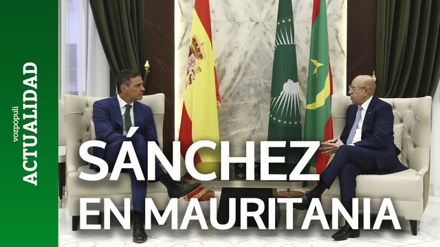Sánchez aterriza en Mauritania con España revuelta entre la crisis migratoria y el cupo catalán