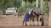 Migrantes en Maicao, La Guajira tienen que consumir agua no potable