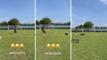 Balotelli che colpi: Super Mario scatenato in allenamento