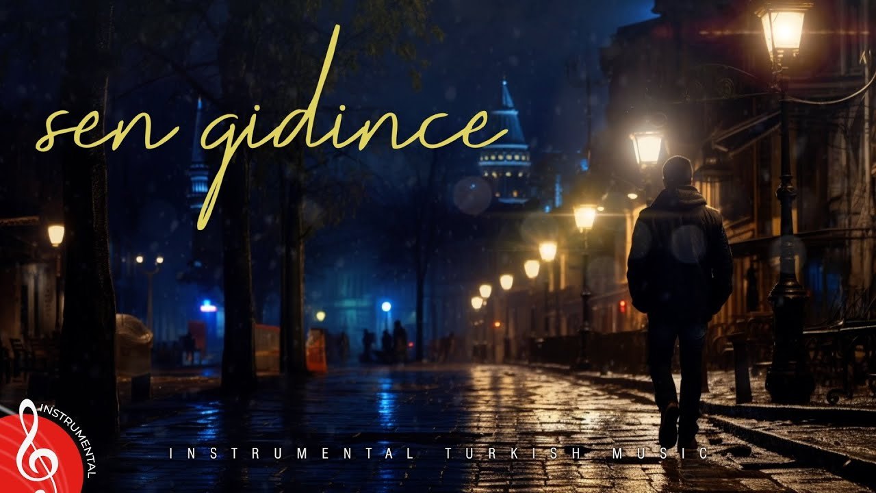 SEN GİDİNCE ♫ Kanun & Gitar Fon Müziği (Enstrümantal Duygusal)