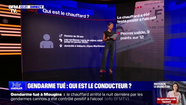Gendarme tué près de Mougins: qui est le conducteur connu des services de police?