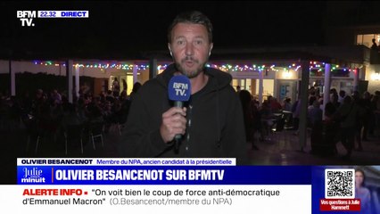 Olivier Besancenot (ancien candidat à la présidentielle): "Je ne sais pas ce qu'il faut faire de plus pour convaincre Emmanuel Macron"