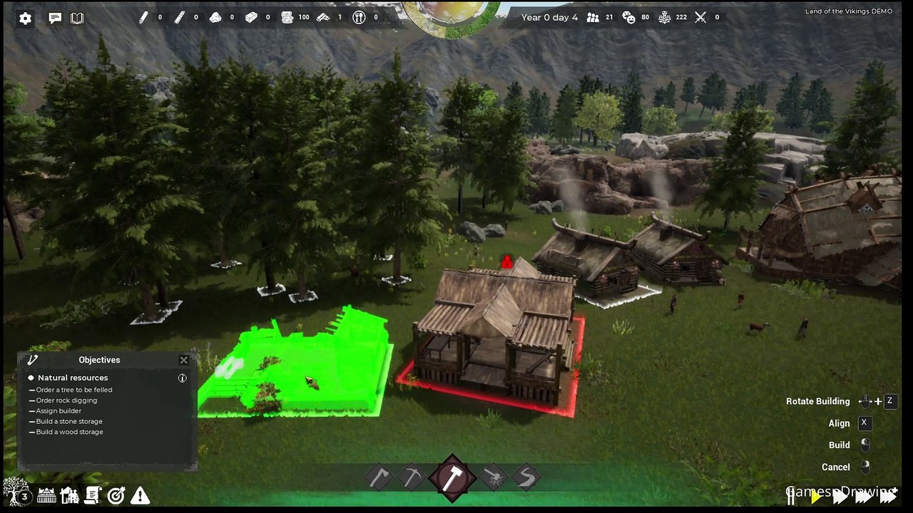 Lets Play Land of Vikings Gameplay Demo