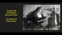 Auction Sale Of A Musical Instrument Store - Len Spencer and Parke Hunter (1902)