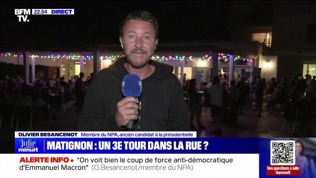 Le 7 septembre doit être un premier round , affirme Olivier Besancenot (ancien candidat à la présidentielle)