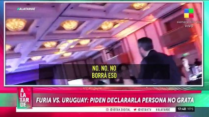  Tras la POLÉMICA CENA BENÉFICA, piden declarar a Furia PERSONA NO GRATA en Uruguay