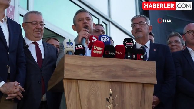 CHP Genel Başkanı Özel: Biz sadece bu halkın gerçek sorunlarına odaklanmak istiyoruz