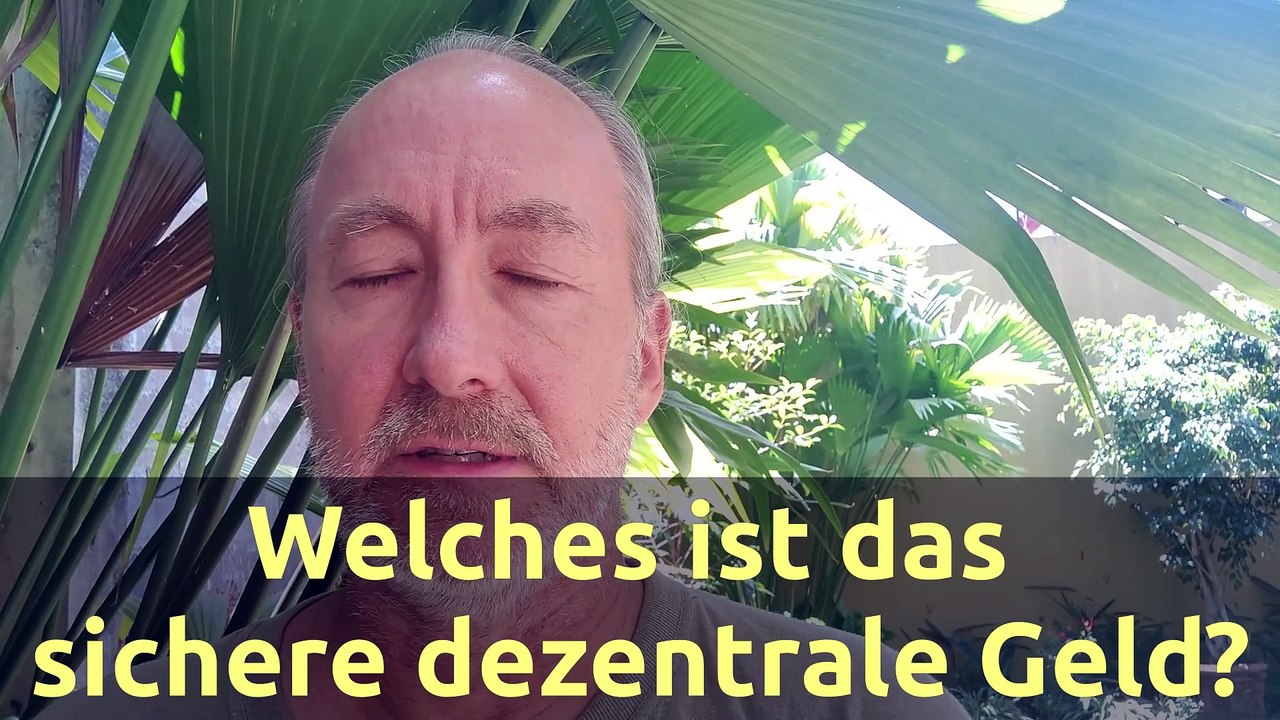 (335) Sicheres dezentrales Geld | AUSWANDERN & GELD mit Dennis Koray