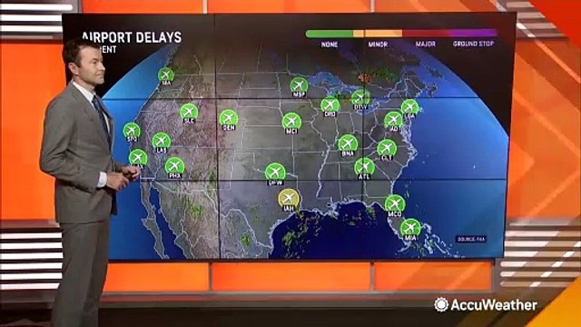 Thunderstorms likely to cause travel delays this Wednesday