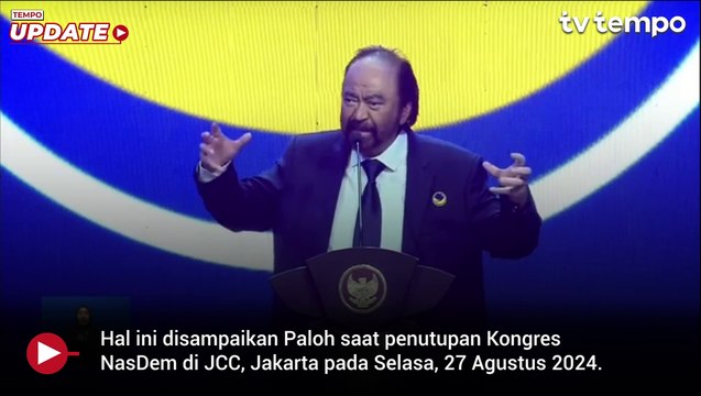 Surya Paloh ke Prabowo soal Jatah Menteri: Jangan Ragukan Ketulusan Hati NasDem