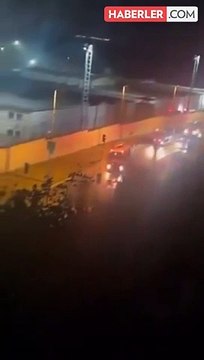 İtfaiye araçları peş peşe geldi! Metris Cezaevi'nde yangın