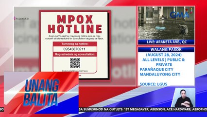 DOH – 47 closed contacts ni mpox case no. 10, mino-monitor | Unang Balita