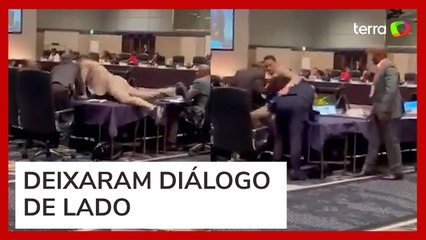 Diplomatas de Marrocos e Argélia protagonizam briga em conferência no Japão