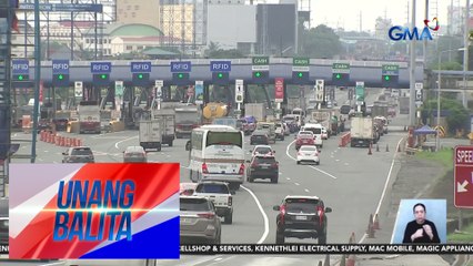 下载视频: Full implementation ng RFID sa mga toll, iniurong sa October 1 | Unang Balita