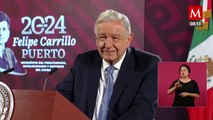 AMLO y reportero se despide en La Mañanera se agradecen trabajo en conjunto