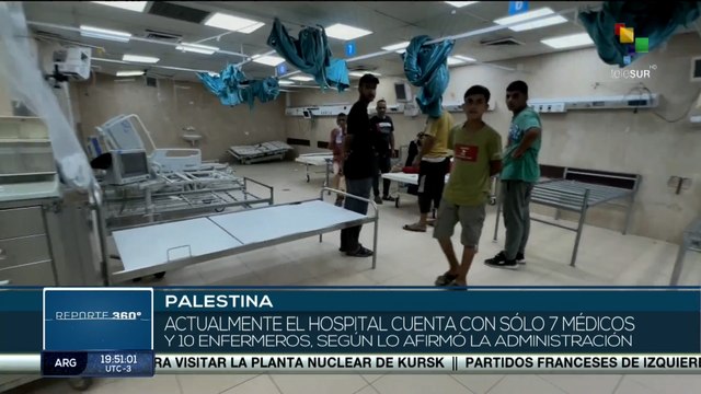 Hospital de Mártires es el único operativo en Al-Aqsa por genocidio israelí