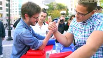 Can You Beat This SCHOOLBOY at ARM WRESTLING _ 2.0