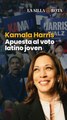 Kamala Harris apuesta al voto latino joven para ganarle a Trump
