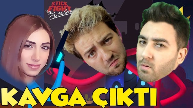 Çöp Adam Kapışması | Stick Fight Türkçe Han Kanal Buse Duygu Gitaristv TEO