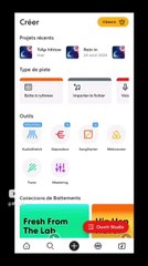 Comment cree une instrumental rapidement sur bandlab?