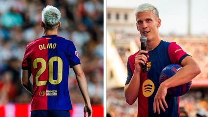 Dani Olmo le da la victoria al Barcelona en debut soñado: "Contento por la victoria y el gol"