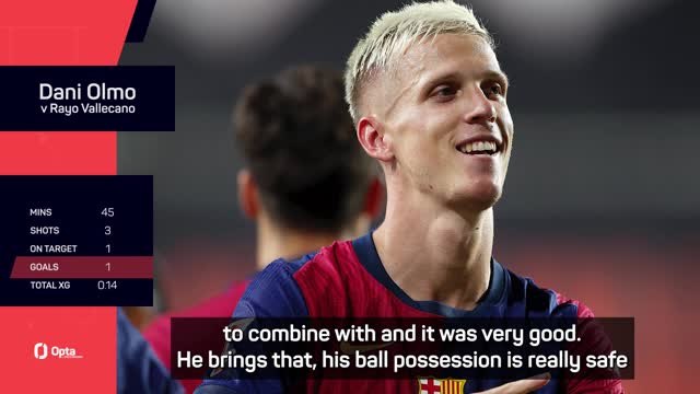 Olmo scores winner but Bernal injured as Barca beat Rayo Vallecano