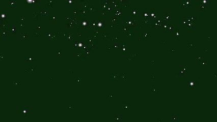 Vixy snowball animation green screen background