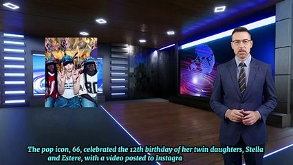 Madonna Shares Rare Look at ‘Fierce’ 12-Year-Old Twin Daughters Stella and Estere