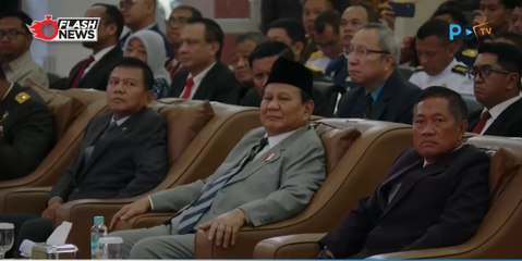 Apresiasi dan Simpati Menhan Prabowo Saat Menghadiri Wisuda UNHAN RI
