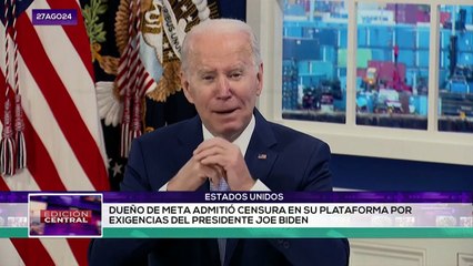 Mark Zuckerberg confiesa haber censurado a usuarios de facebook  ENCLAVE MEDIÁTICA 27-08-2024